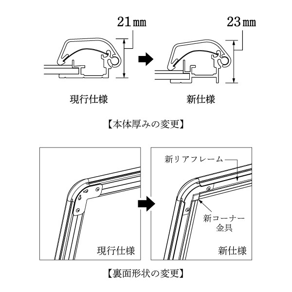 【防水用】TG-32R_新旧仕様比較