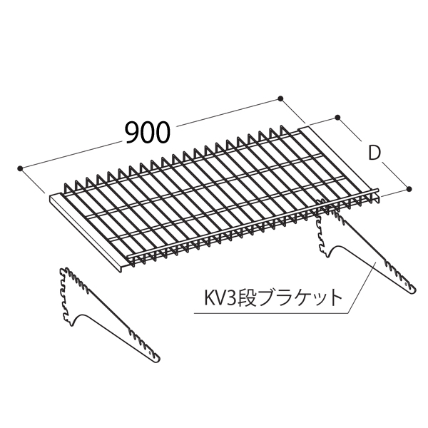 PKネット棚セット