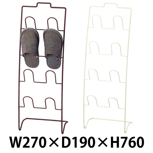 54-21 スリッパラック DBR & WH