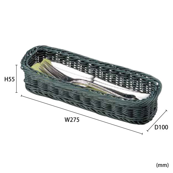 AT-216 PPラタン カトラリーケース <br />※使用例