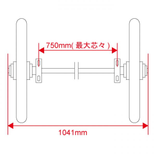 車軸サイズ