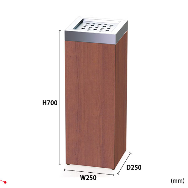 BWSM-250 ウッド調スモーキングスタンド｜店舗用品とディスプレイ什器の通販「賑わい創りの道具や」