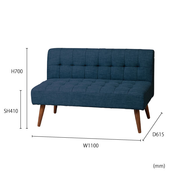 KTL-SF2(NV) ケティル2Pソファ