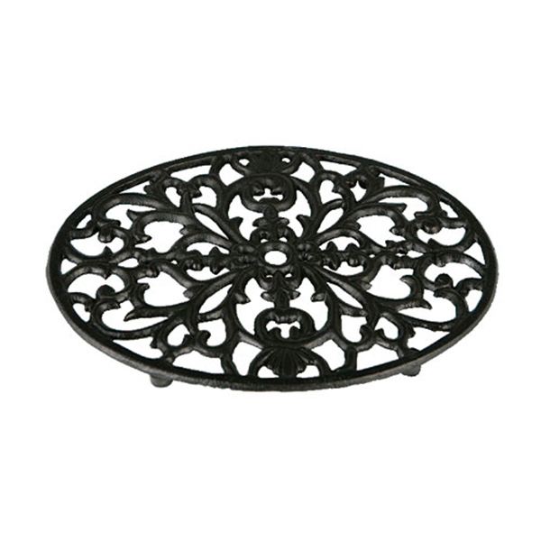 OVAL TRIVET ANTIQUE BLACK