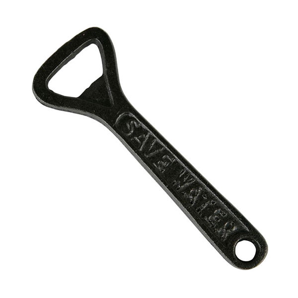 IRON BOTTLE OPENER ANTIQUE BLACK