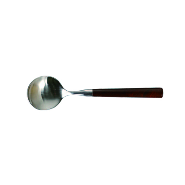 BAKELITE BROWN SOUP SPOON