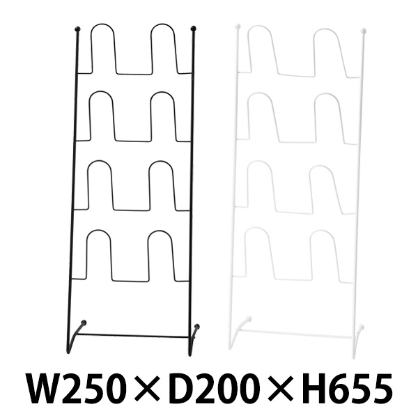 55-22 スリッパラック BK & WH
