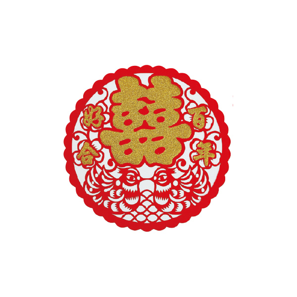 壁飾り 金文字 丸