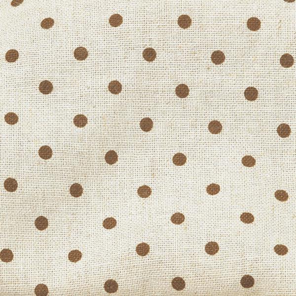 生地拡大画像 BR(Brown dot)